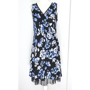Simply Vera by Black with Blue Floral Dress